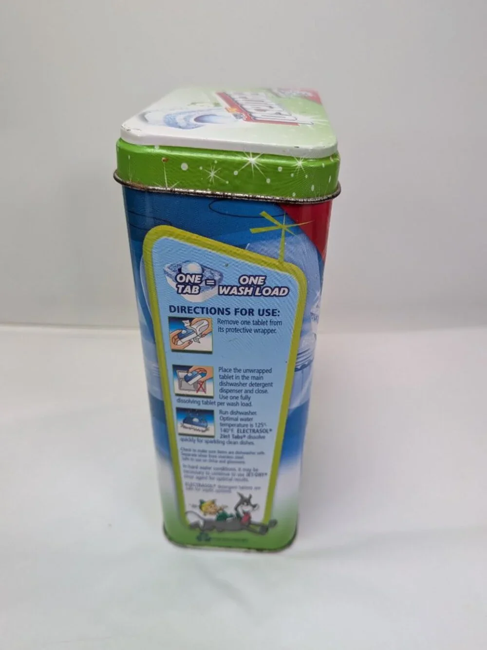 Vintage Electrasol Hanna-Barbera Jane Jetson Metal Tin Canister - Retro Kitchen